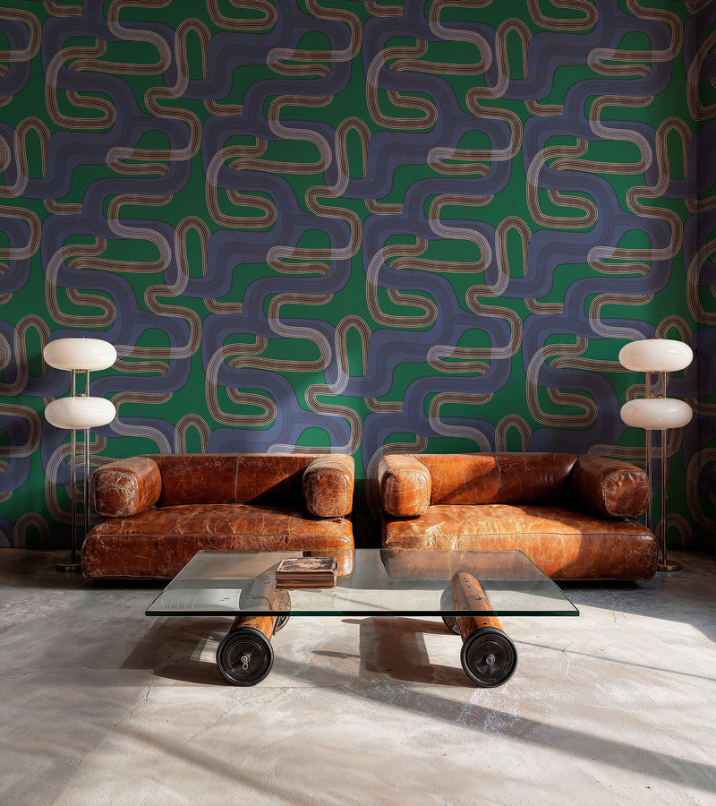 Pipelines Park Urban Tribe Wallpaper by Tres Tintas