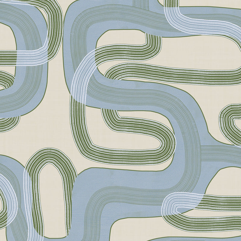 Pipelines Concrete Urban Tribe Wallpaper by Tres Tintas