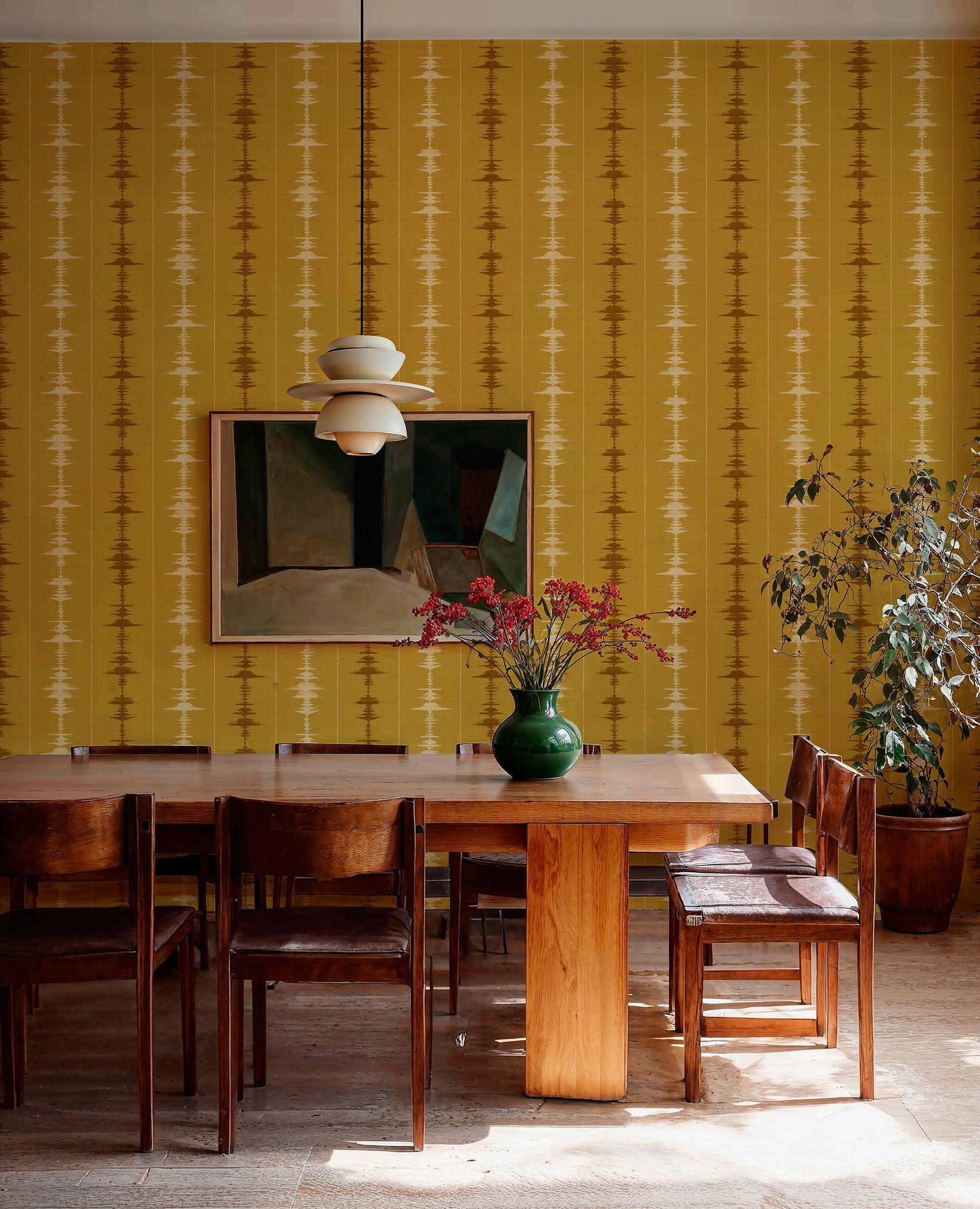 Vibes Copper Urban Tribe Wallpaper by Tres Tintas