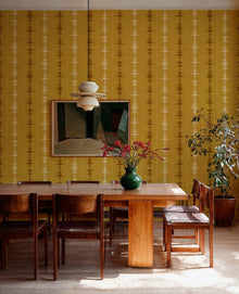 Vibes Copper Urban Tribe Wallpaper by Tres Tintas