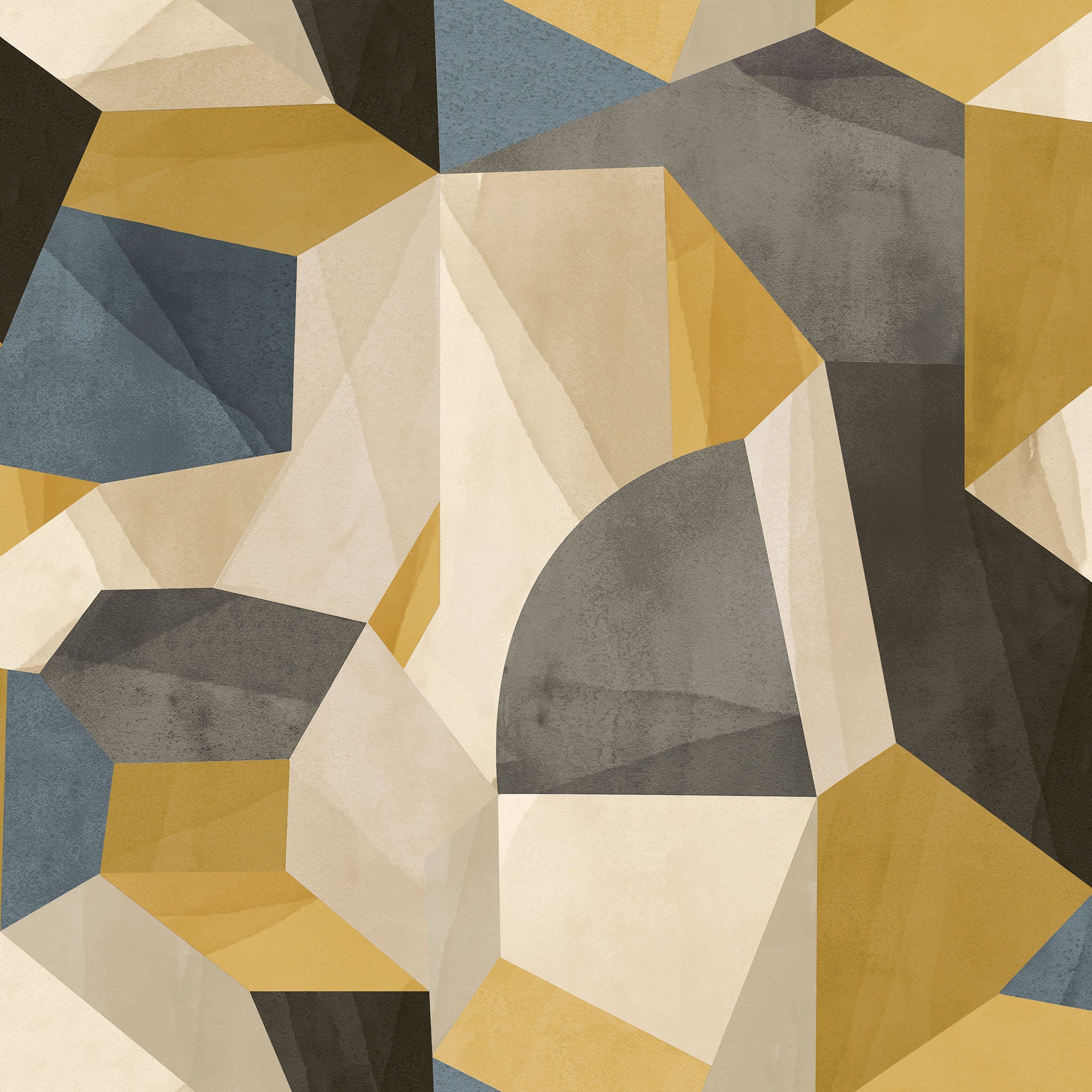 Buildings Copper Urban Tribe Wallpaper by Tres Tintas