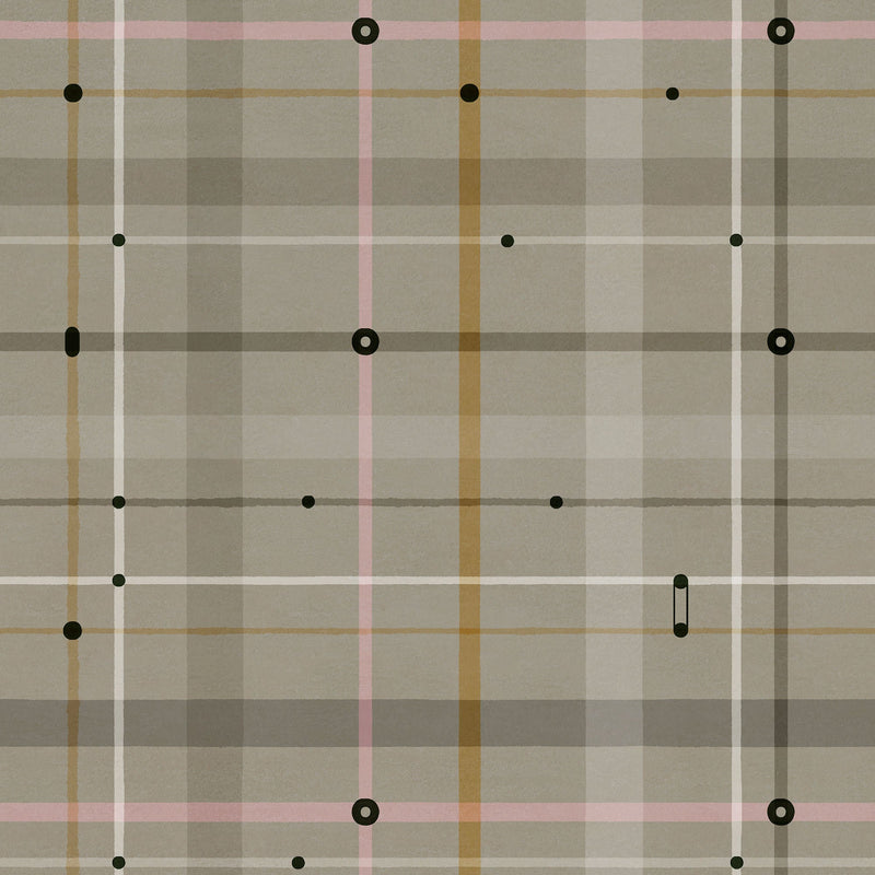 Subway Silver Urban Tribe Wallpaper by Tres Tintas
