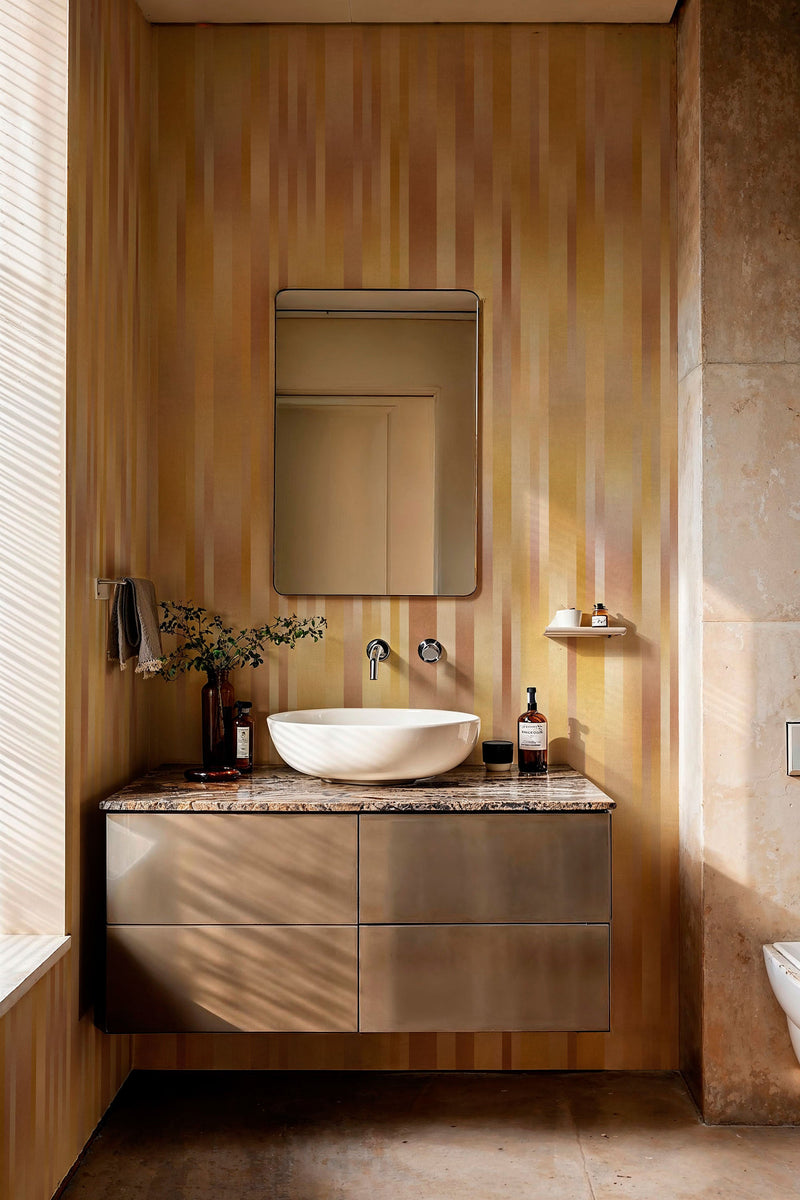 Speed Copper Urban Tribe Wallpaper by Tres Tintas