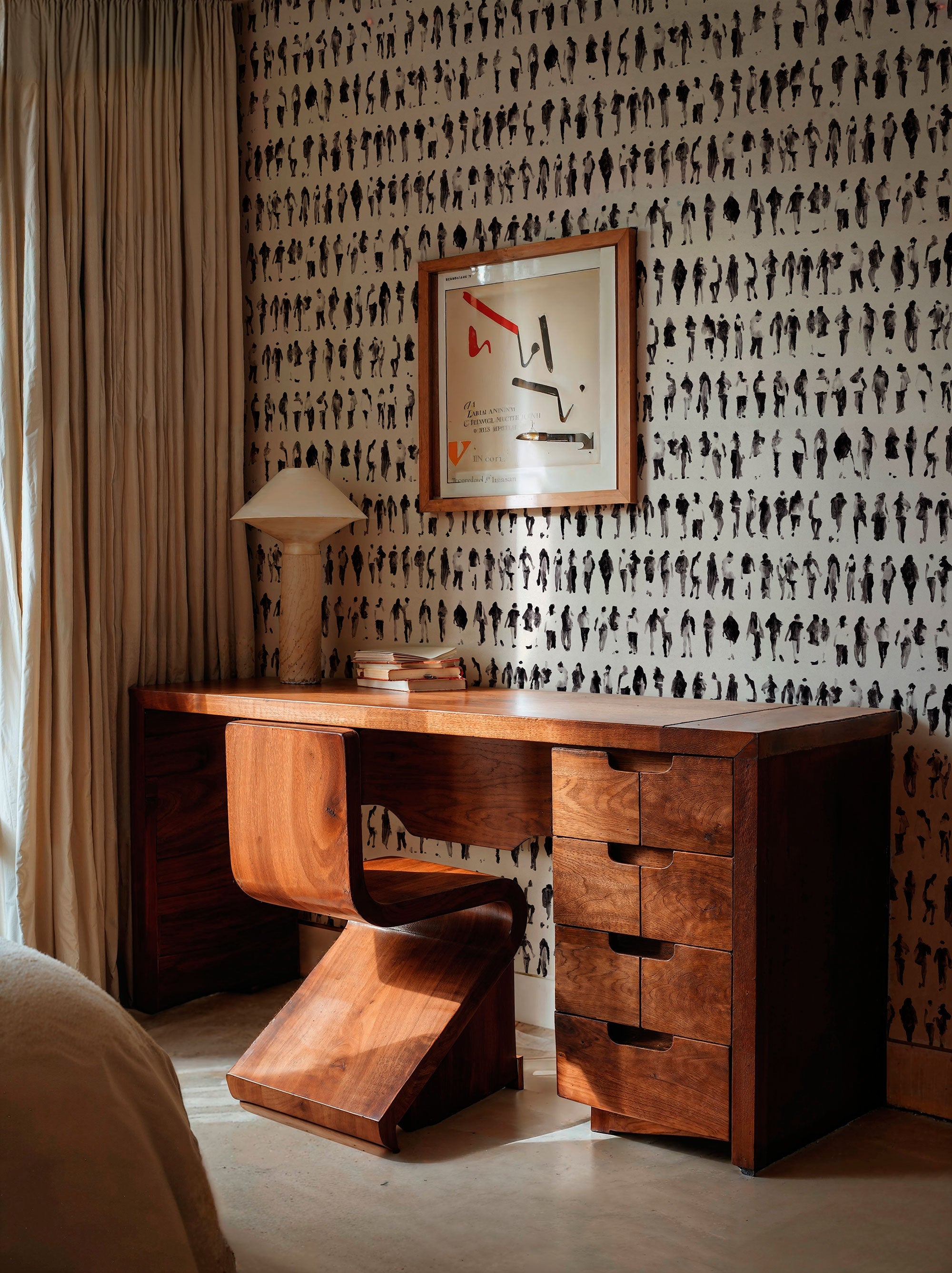 Executives Stone Urban Tribe Wallpaper by Tres Tintas