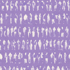 Executives Lilac Urban Tribe Wallpaper by Tres Tintas