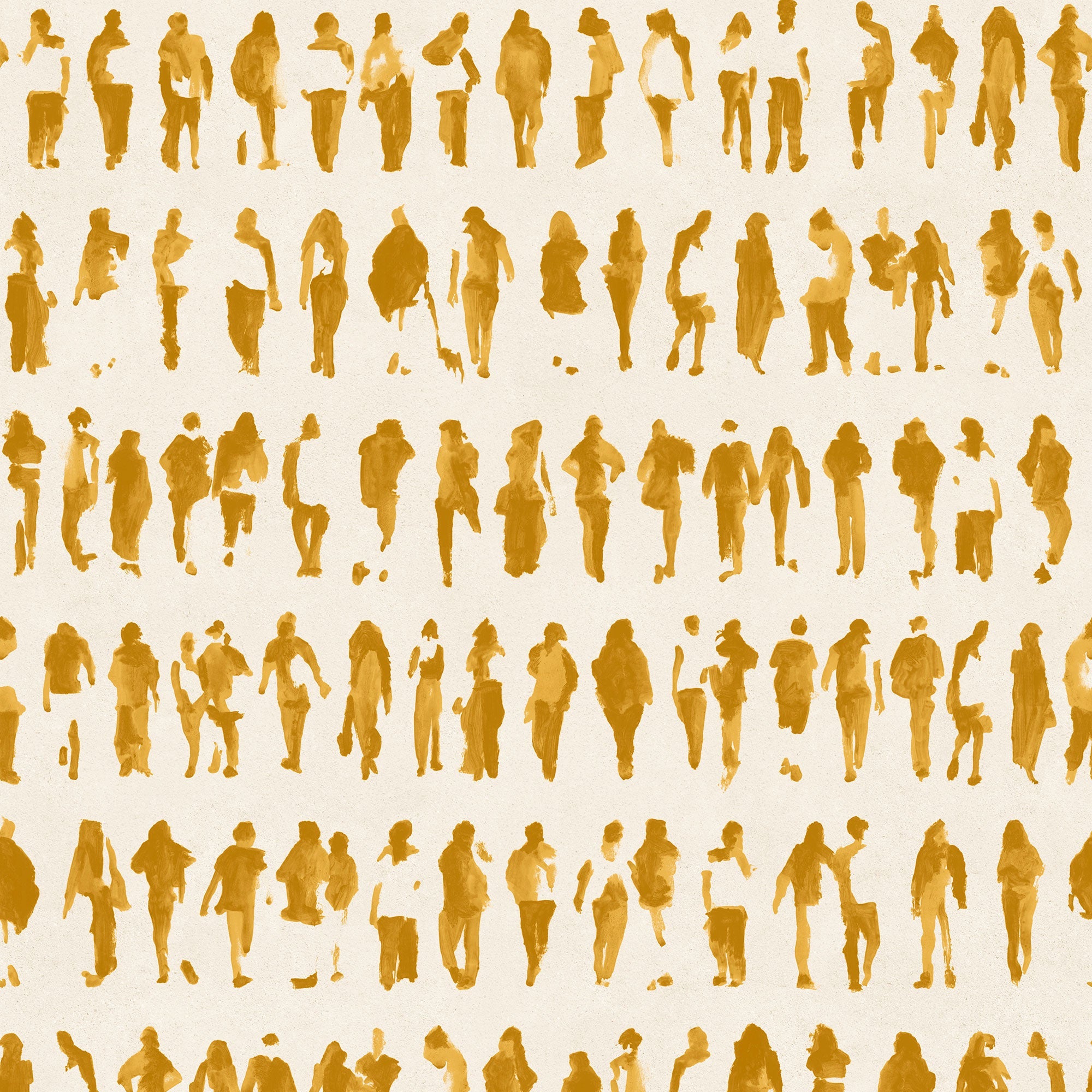 Executives Copper Urban Tribe Wallpaper by Tres Tintas
