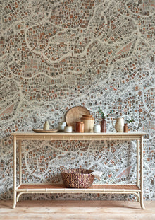 LW 359 670 Utopia Satsuma Soot Wallpaper by Lewis & Wood