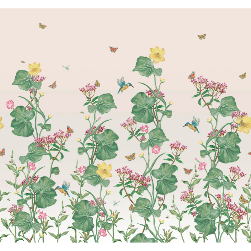 140346FXST Llanelli Mural Fixed by Laura Ashley