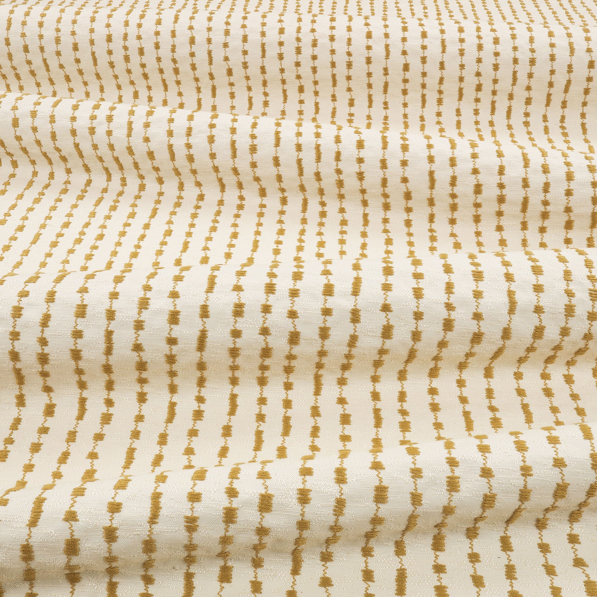 V3643/05 Malik Ochre Zaria Fabric by Villa Nova