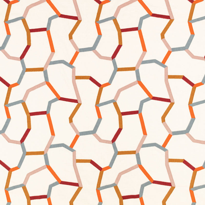 V3645/02 Samir Plume Zaria Fabric by Villa Nova