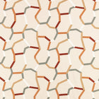 V3645/03 Samir Sienna Zaria Fabric by Villa Nova