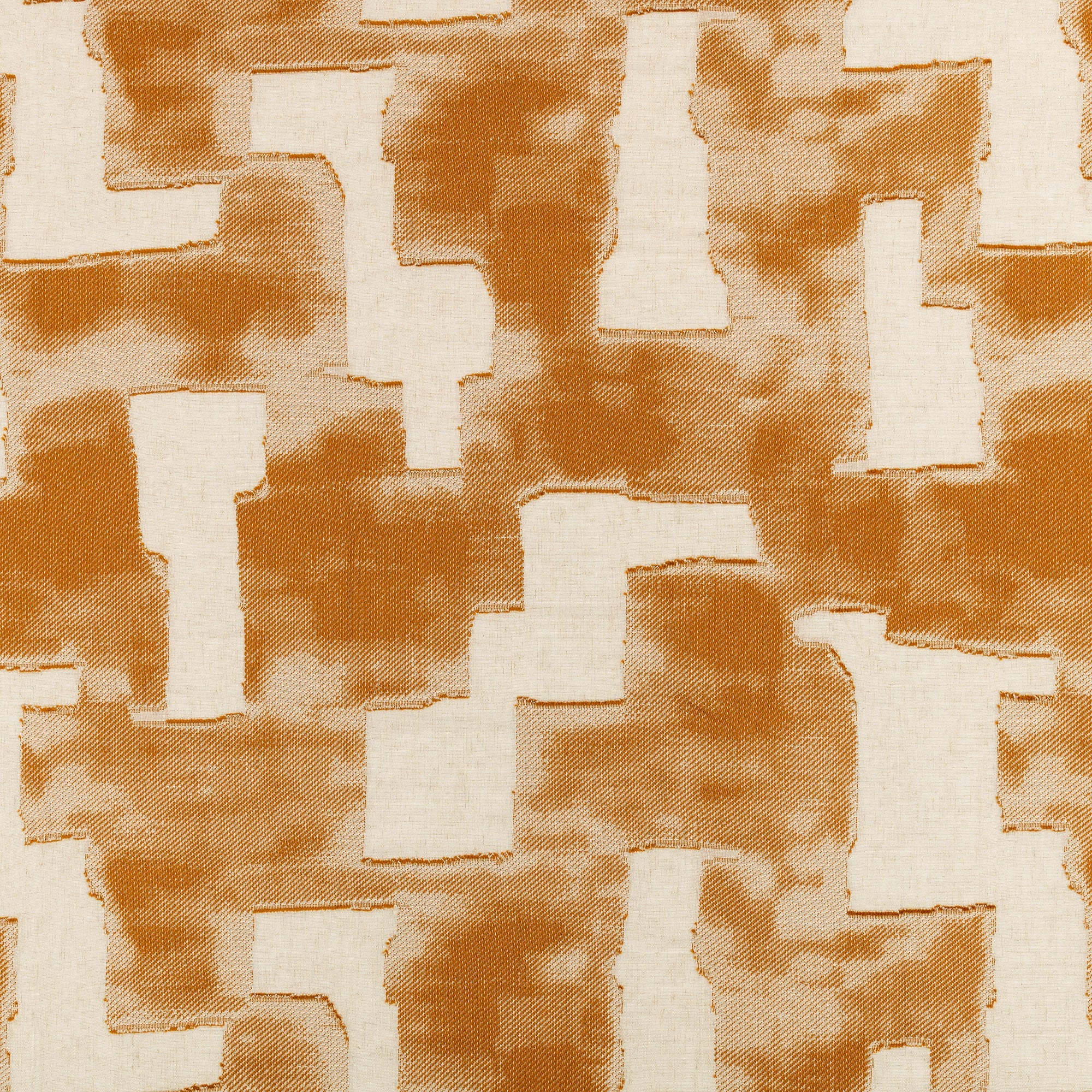 V3648/02 Idris Sienna Zaria Fabric by Villa Nova