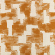 V3648/02 Idris Sienna Zaria Fabric by Villa Nova
