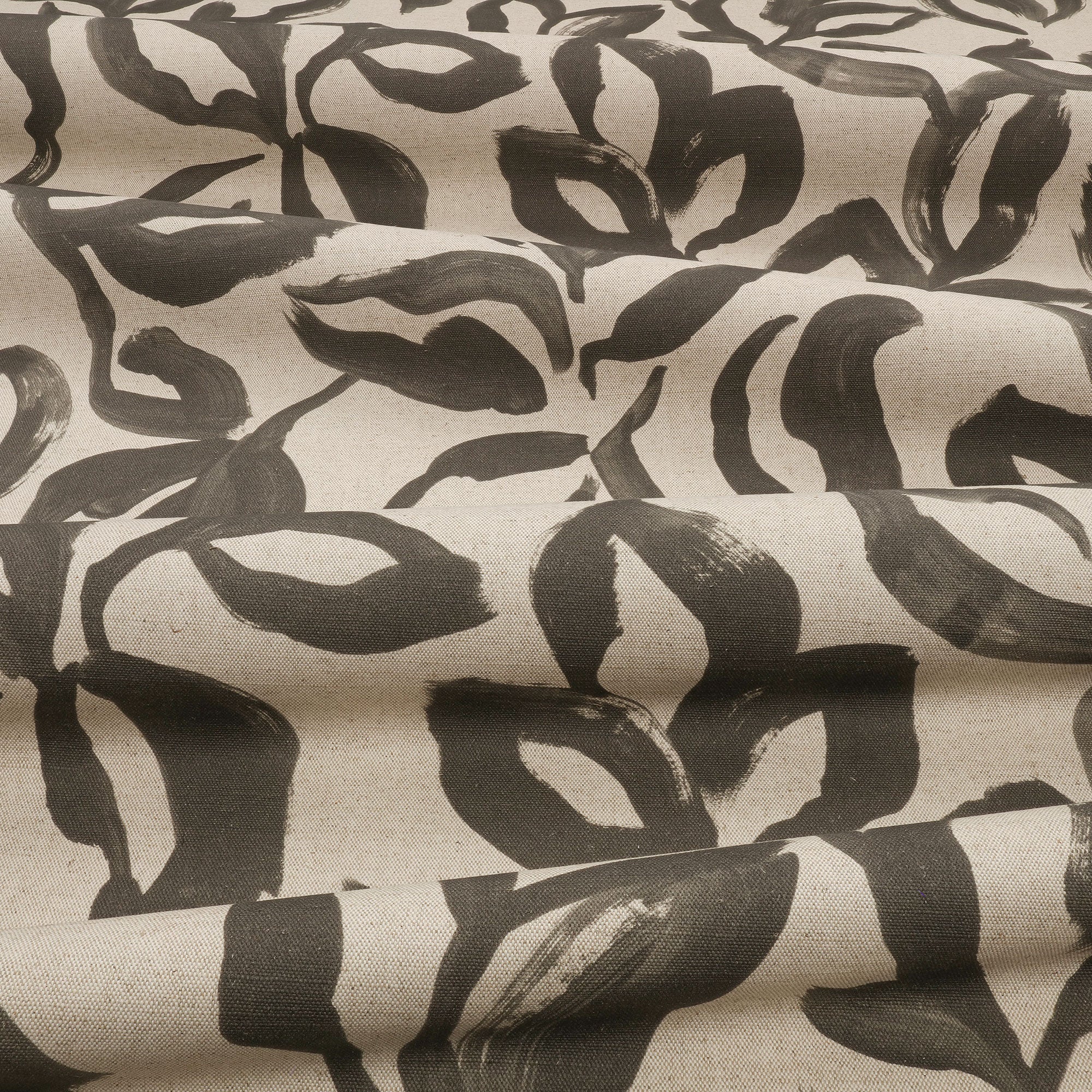 V3654/03 Leena Carbon Zaria Fabric by Villa Nova