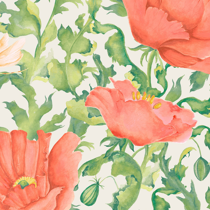 Valeria Scarlet Wallpaper by Voyage Maison | VALERIA/WPO/SCA