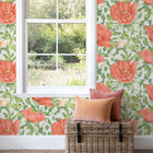 Valeria Scarlet Wallpaper by Voyage Maison | VALERIA/WPO/SCA
