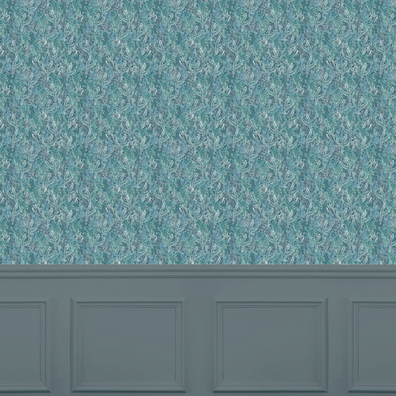 Valetta Teal Wallpaper by Voyage Maison | VALETTA/WPO/TEA