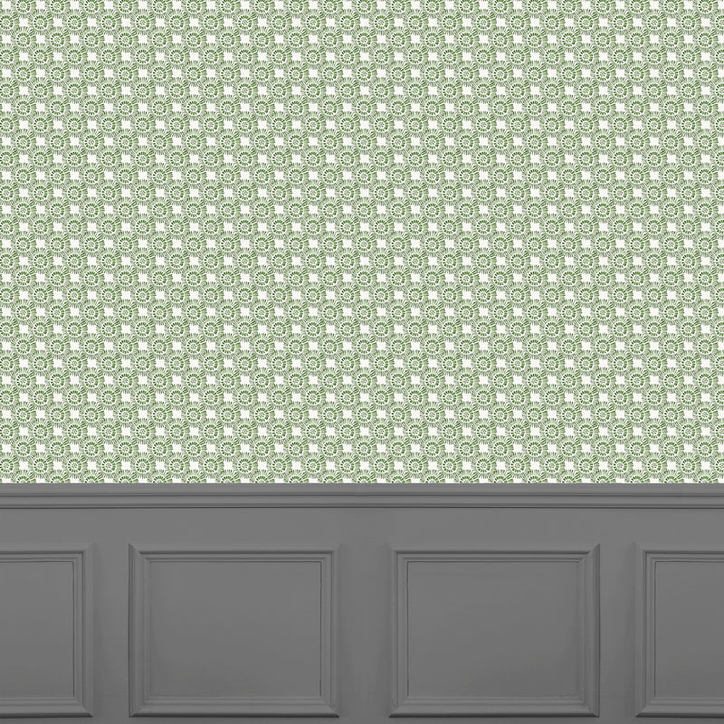 Vali Sage Country Folk Wallpaper by Voyage Maison | VALI/WPO/SAG