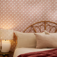 Vali Terracotta Country Folk Wallpaper by Voyage Maison | VALI/WPO/TER