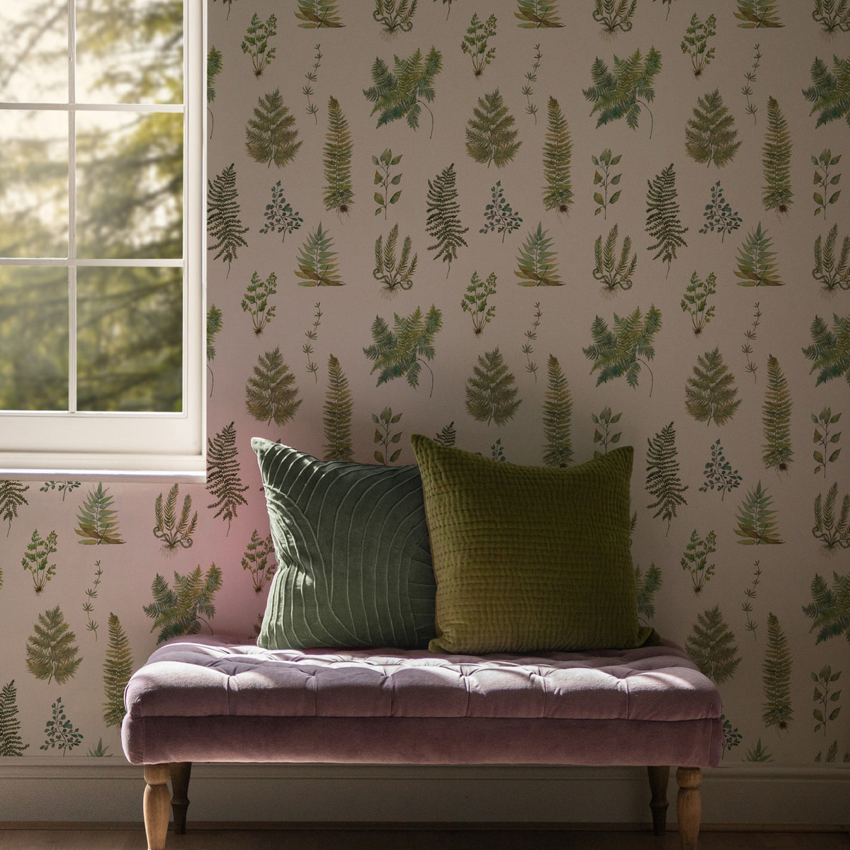 Verbena Linen Wallpaper by Voyage Maison | VERBENA/WPO/LIN