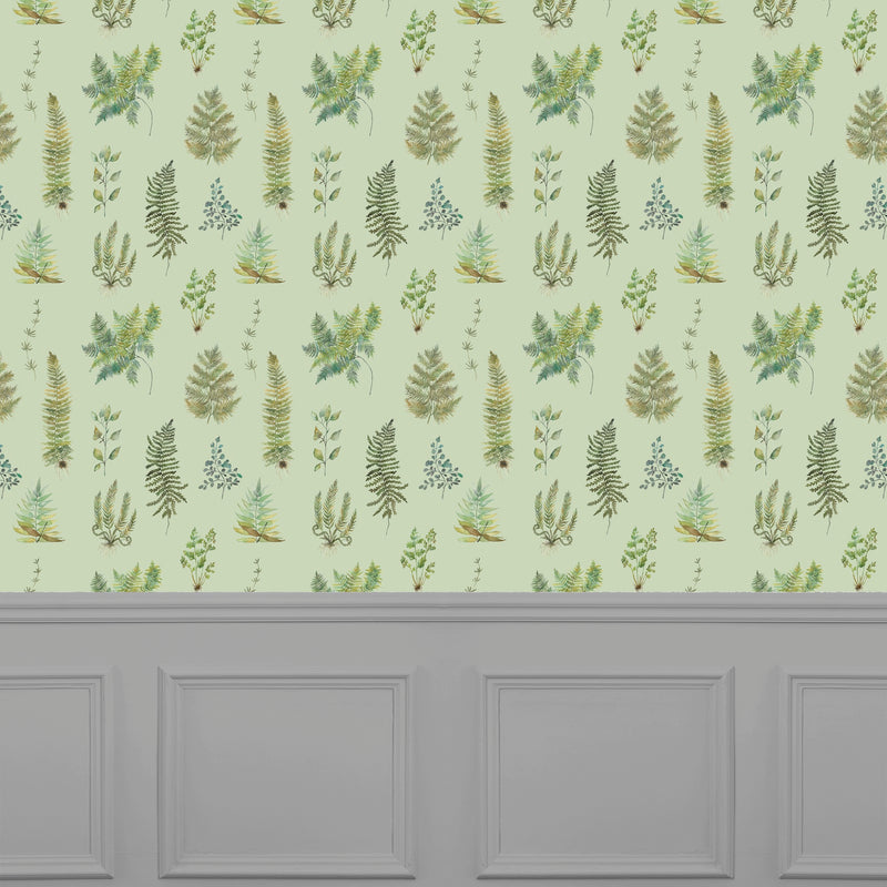 Verbena Sage Wallpaper by Voyage Maison | VERBENA/WPO/SAG