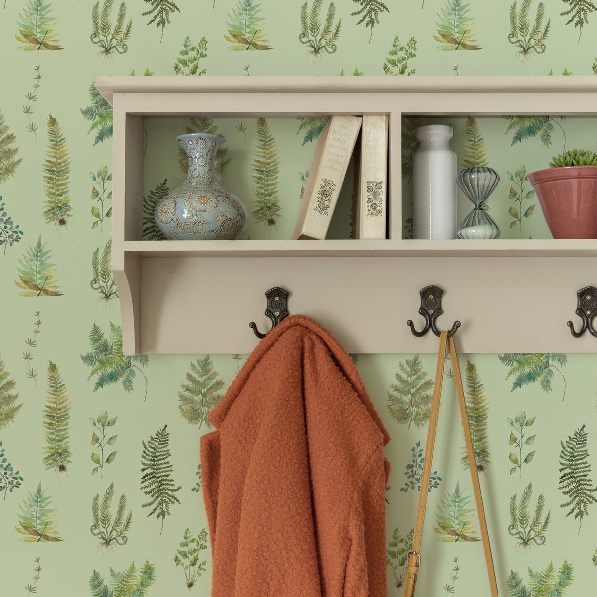 Verbena Sage Wallpaper by Voyage Maison | VERBENA/WPO/SAG