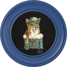 Happy Hour Vixen on Charcoal Black  Framed Art Prints by Brand McKenzie