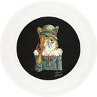 Happy Hour Vixen on Charcoal Black  Framed Art Prints by Brand McKenzie