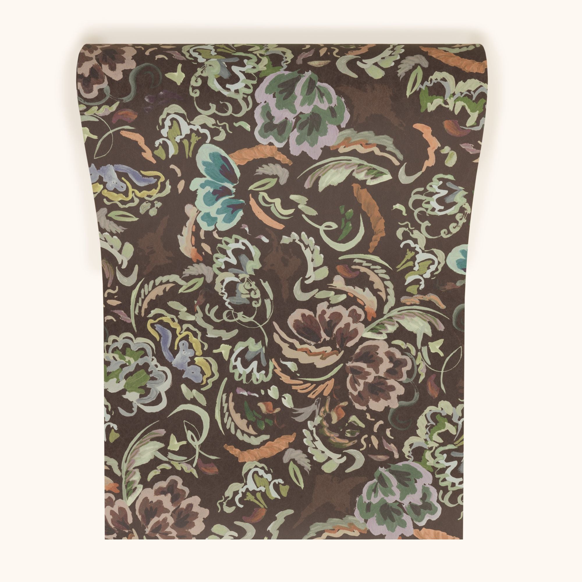 W-BG-CO-CO-24-52 Bloomsbury Grande Conker Wallpaper by Parker & Jules