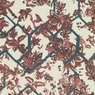 W-CT-CO-WR-24-70 Creeping Trellis Wedgewood Red Wallpaper by Parker & Jules