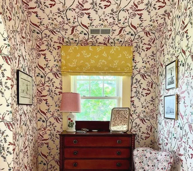 Eversley Cinnamon Tobacco Wallpaper by Parker & Jules
