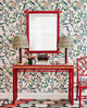 Eversley Jade Rose Wallpaper by Parker & Jules