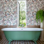 Eversley Verdigris Wallpaper by Parker & Jules