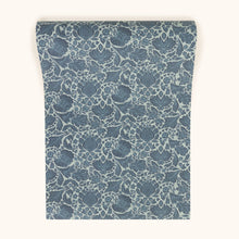W-FF-CO-DB-24-70 Folk Floral Day Blue Wallpaper by Parker & Jules