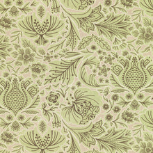 W-FF-CO-PI-24-70 Folk Floral Pistachio Wallpaper by Parker & Jules