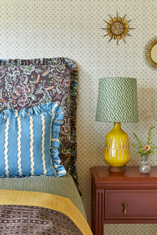 Lulu Verdigris Wallpaper by Parker & Jules
