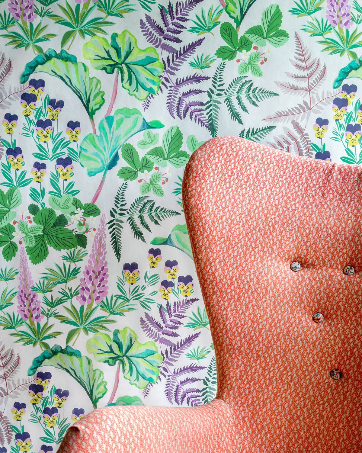 Strawberry Fields Wallpaper by Parker & Jules