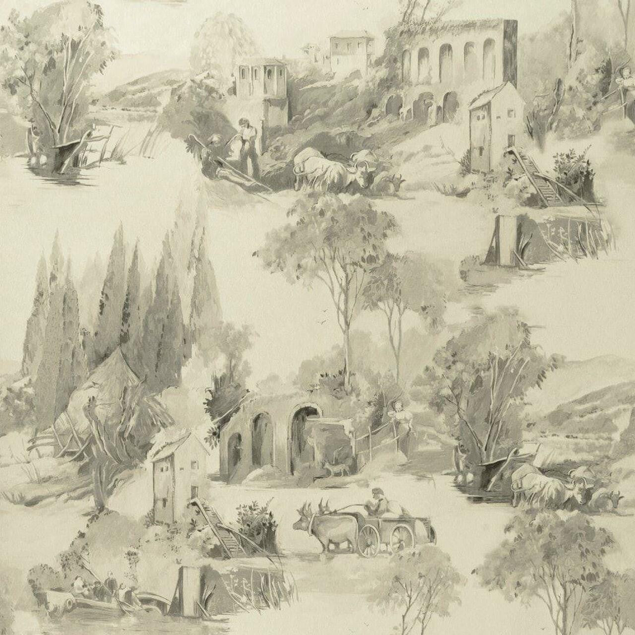 W0080/04 Anastacia Colony Wallpaper By Clarke & Clarke