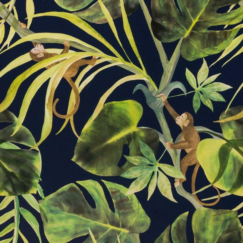 W0083/03 Monkey Business Colony Wallpaper By Clarke & Clarke