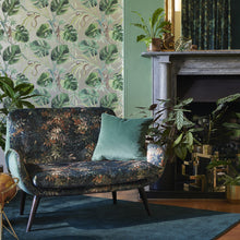 W0083/02 Monkey Business Exotica 2 Gilver Wallpaper by Clarke & Clarke