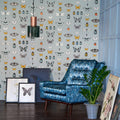 Papilio Botanica Wallpaper By Clarke & Clarke