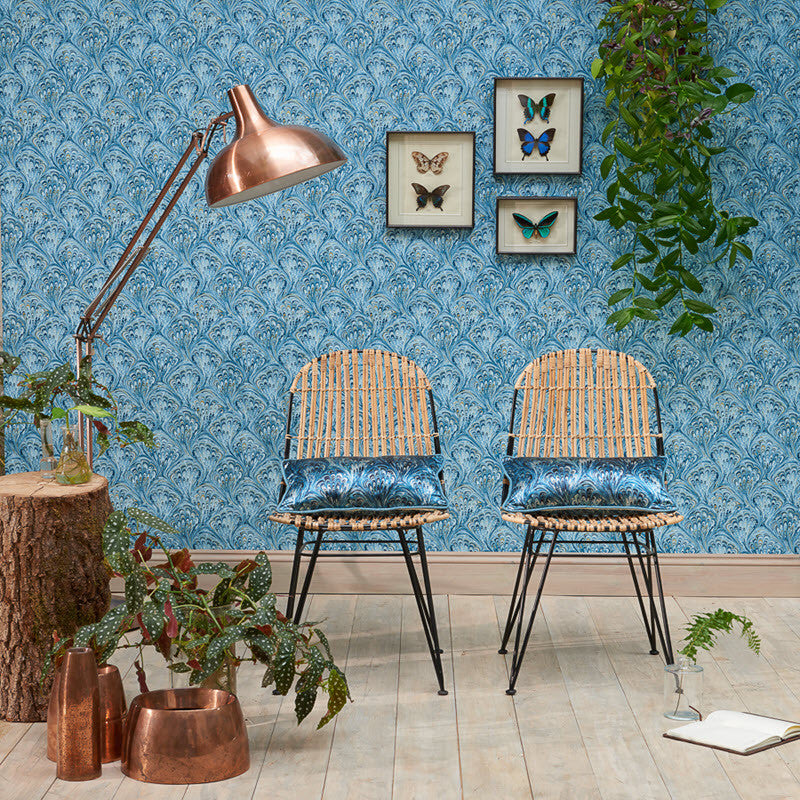 W0095/06 Pavone Botanica Wallpaper By Clarke & Clarke