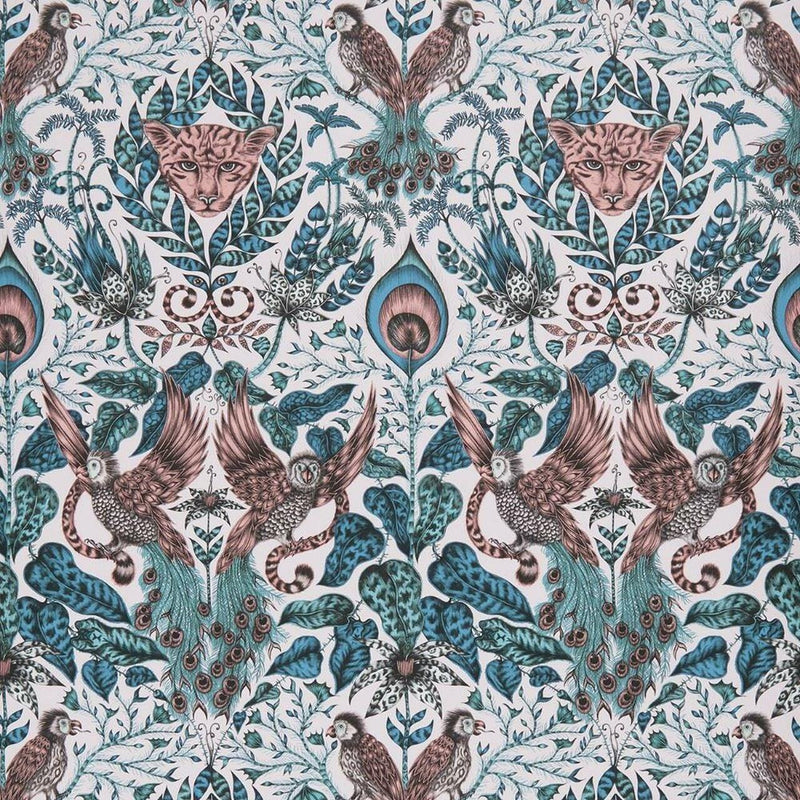 W0098/04 Amazon Animalia Wallpaper By Emma J Shipley Clarke & Clarke