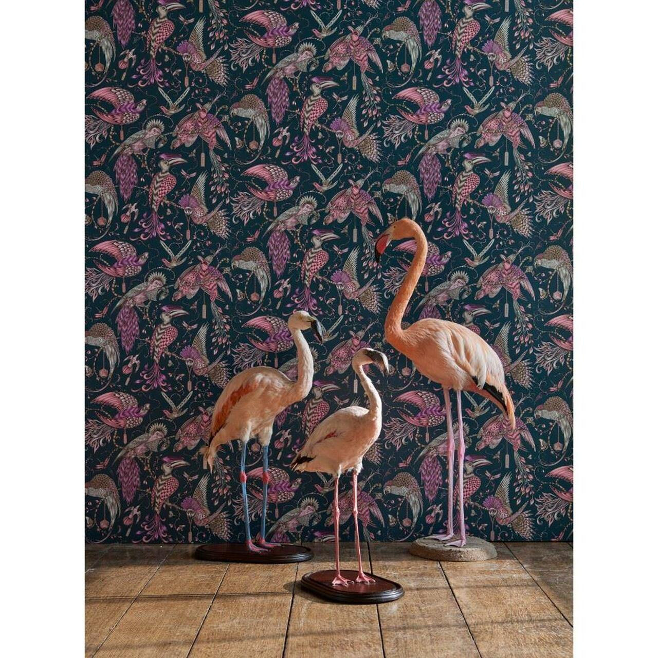 Audubon Animalia Wallpaper By Emma J Shipley Clarke & Clarke