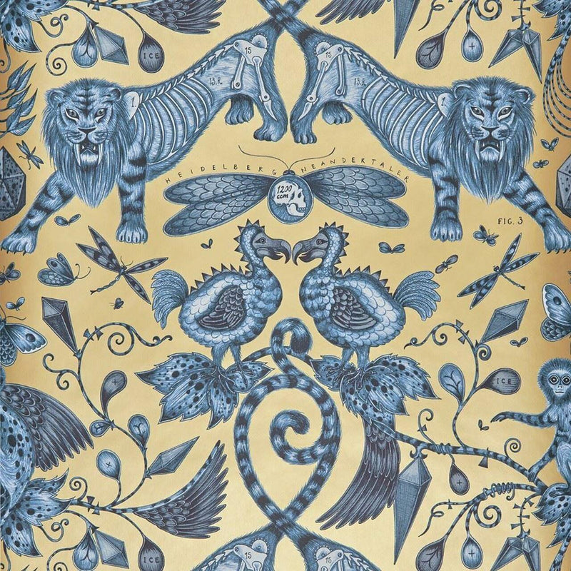 W0100/01 Extinct Animalia Wallpaper By Emma J Shipley Clarke & Clarke