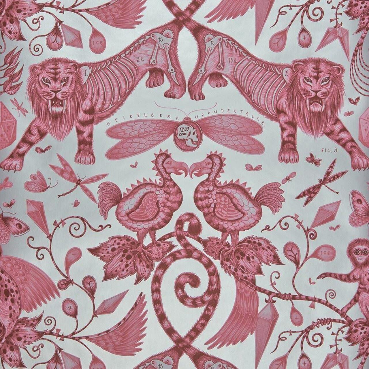 W0100/03 Extinct Animalia Wallpaper By Emma J Shipley Clarke & Clarke