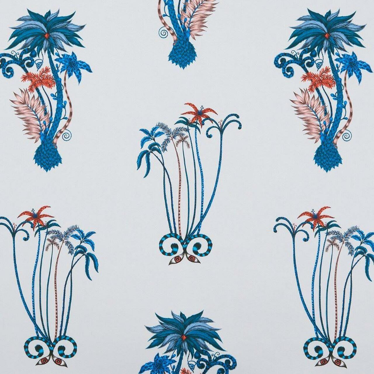 W0101/01 Jungle Palms Animalia Wallpaper By Emma J Shipley Clarke & Clarke