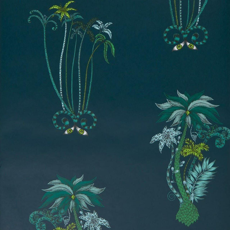 W0101/03 Jungle Palms Animalia Wallpaper By Emma J Shipley Clarke & Clarke