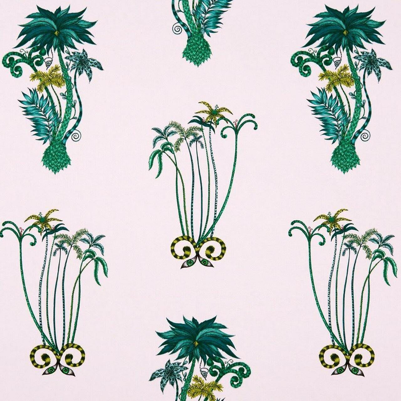 W0101/04 Jungle Palms Animalia Wallpaper By Emma J Shipley Clarke & Clarke
