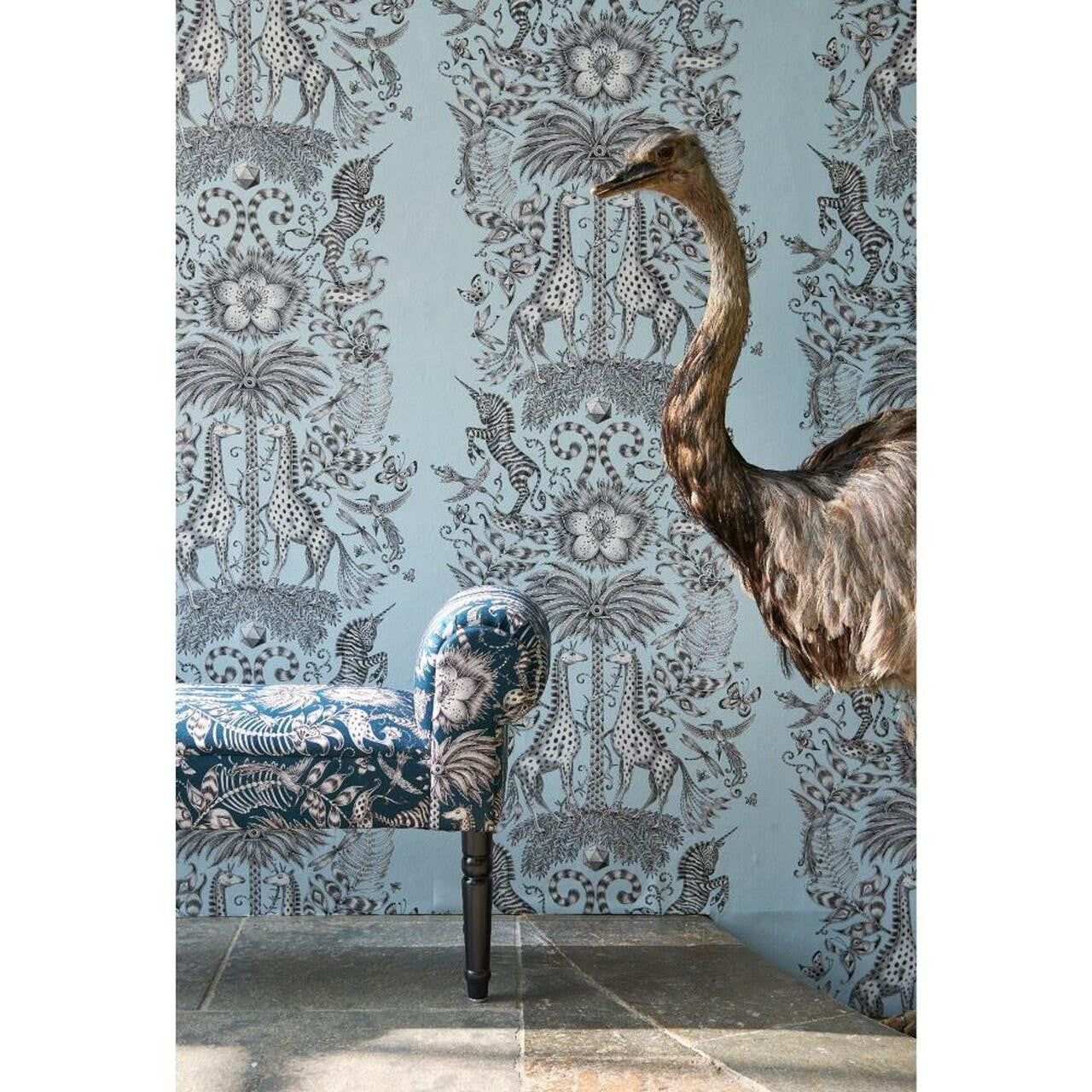 W0102/01 Kruger Animalia Wallpaper By Emma J Shipley Clarke & Clarke